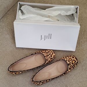 NWOT J. Jill Cheetah Print Women's Flats